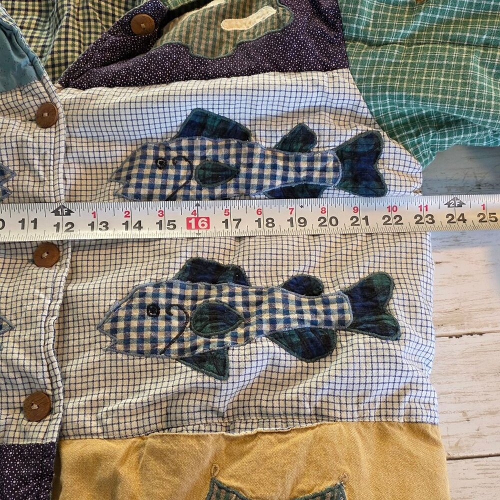 Patch Magic Quilted Flannel Jacket Cabincore Cozy… - image 7